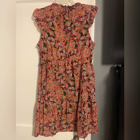 J. Crew Factory Floral Dress Women’s Size 14 - Picture 2 of 3